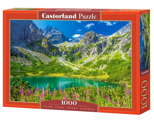 Puzzle 1000 elementów. Zelene Pleso, Tatry, Słowacja