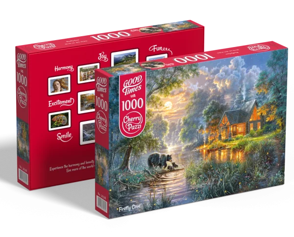 Puzzle 1000 elementów. Zatoka świetlików 30318