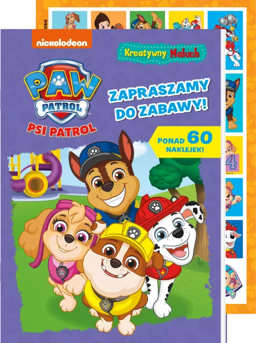 Psi Patrol. Kreatywny maluch 10. Zapraszamy do zabawy!