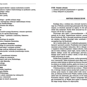 Wspomnienia niebieskiego mundurka (wydanie z opracowaniem i streszczeniem)