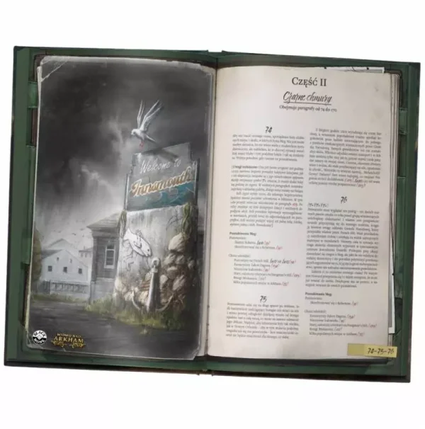 Widmo nad Arkham. Gra paragrafowa