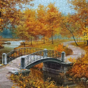Puzzle 1000 elementów. Jesień w parku 30240