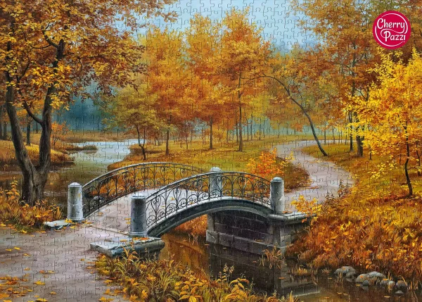 Puzzle 1000 elementów. Jesień w parku 30240