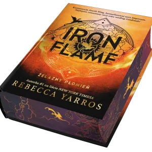 Iron Flame | Żelazny płomień | Tom 2 serii Empireum | kontynuacja Fourth Wing | romantasy 2023 | Rebecca Yarros