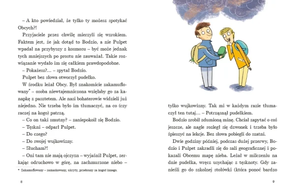 Ale kosmos! To znowu Bodzio i Pulpet