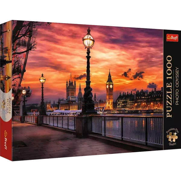 Puzzle 1000 elementów. Premium Plus Quality. Photo Odyssey. Big Ben, Londyn