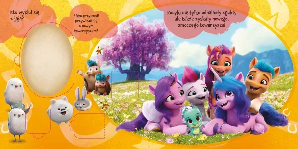 Książka z otwieranymi okienkami. My Little Pony. Nowe pokolenie. Gdzie jest jajo?