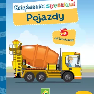 Książeczka z puzzlami. Pojazdy
