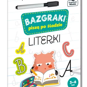 Bazgraki piszą po śladzie. Literki. Kapitan Nauka
