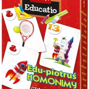 Homonimy. Karty Edu Piotruś