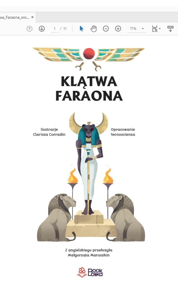 Escape Book. Klątwa Faraona