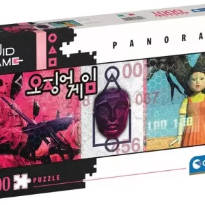 Puzzle 1000 elementów. Panorama Squid Game