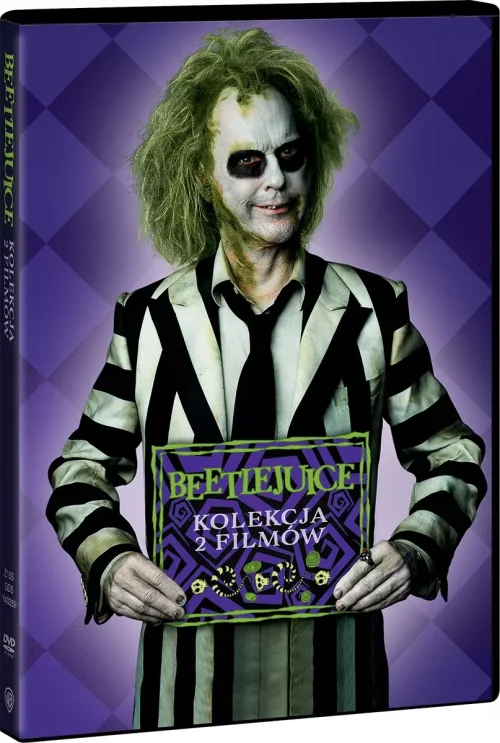 Beetlejuice Kolekcja 2 filmów, płyta DVD