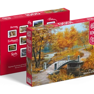 Puzzle 1000 elementów. Jesień w parku 30240