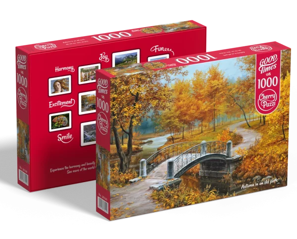 Puzzle 1000 elementów. Jesień w parku 30240