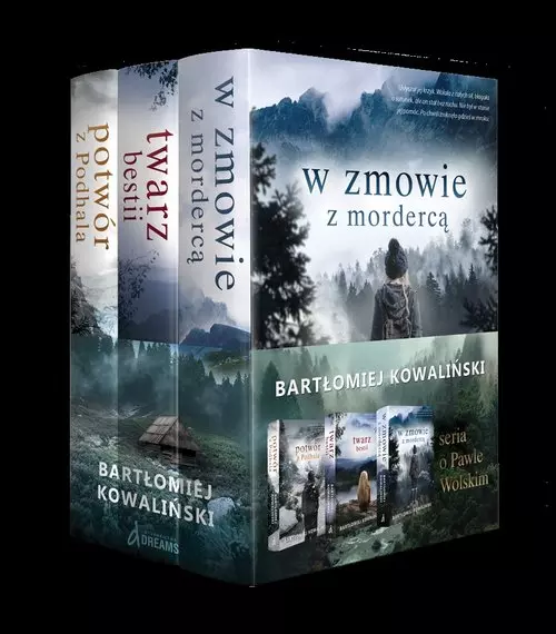 Pakiet W zmowie z mordercą / Twarz bestii / Potwór z Podhala