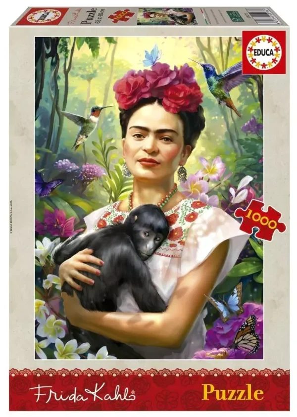 Puzzle 1000 elementów. Frida Kahlo