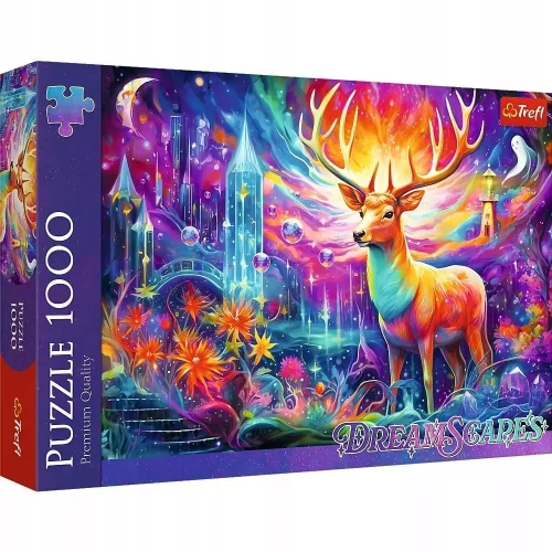 Puzzle 1000 DreamScapes Mistyczny jeleń TREFL