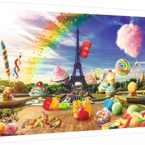 Puzzle 1000 elementów. Słodki Paryż