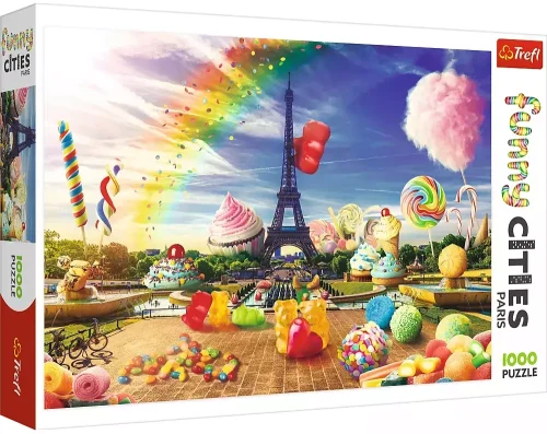 Puzzle 1000 elementów. Słodki Paryż