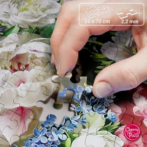 Puzzle 1000 elementów. Bukiet glamour 30134