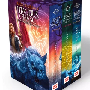 Pakiet Magnus Chase i bogowie Asgardu. Magnus Chase i bogowie Asgardu. Tomy 1-3 wyd. 2023