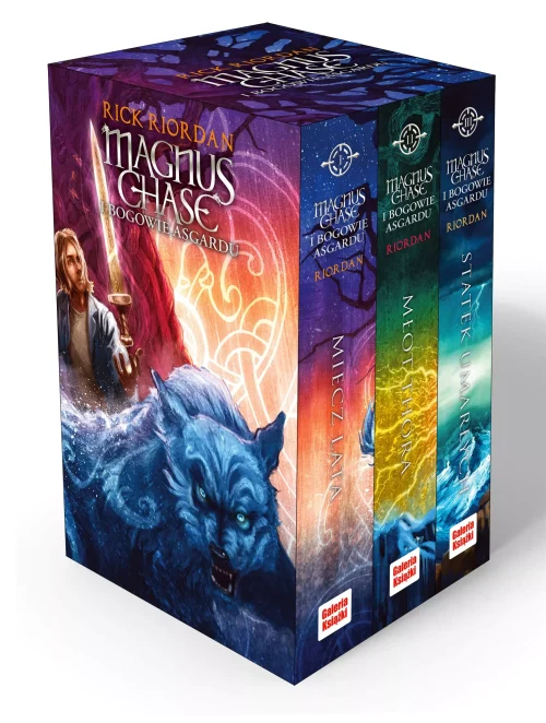 Pakiet Magnus Chase i bogowie Asgardu. Magnus Chase i bogowie Asgardu. Tomy 1-3 wyd. 2023