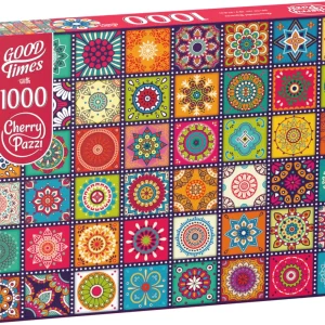 Puzzle 1000 elementów. Ozdobne kwadraty 30677