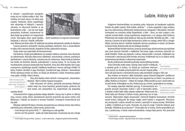 Proszę państwa do gazu. Ludzie, którzy szli (wydanie z opracowaniem i streszczeniem)