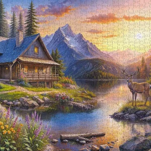 Puzzle 1000 elementów Górskie marzenia 30837