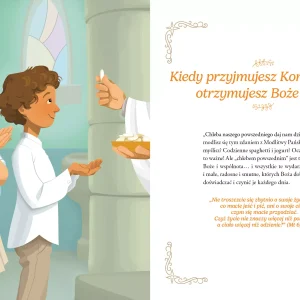 Jezus przychodzi do Ciebie. Książka na Pierwszą Komunię Świętą