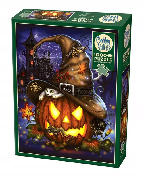 Puzzle Cobble Hill 1000 elementów Cobble Hill Puzzle 1000 el. Upiorna dynia 625012402965
