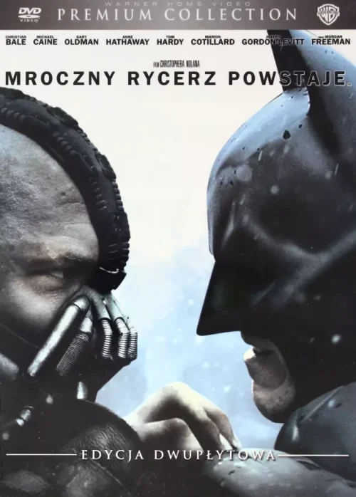 Batman | Mroczny Rycerz Powstaje | Premium Collection | 2 DVD | Christopher Nolan