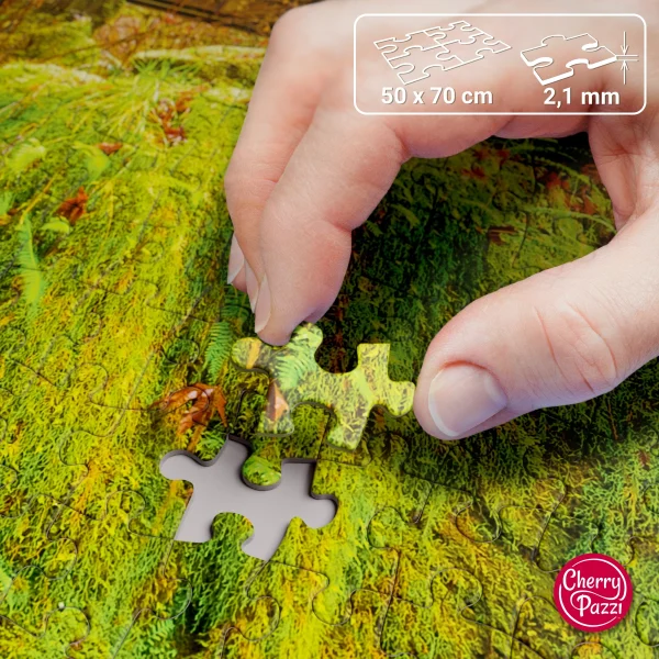 Puzzle 1000 elementów. Jedwabiście gładki 30615