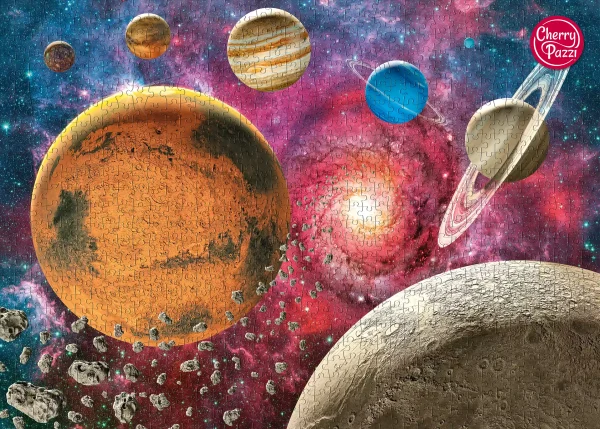 Puzzle 1000 elementów. Przestrzeń nad horyzontem księżycowym 30646