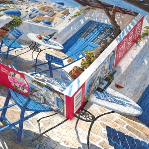 Puzzle 1000 elementów. Santorini Blues 30936