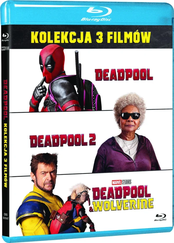 Deadpool & Wolverine. Pakiet 1-3, 3 Blu-ray