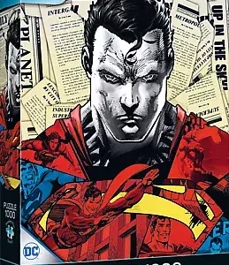 Puzzle 1000 elementów. Premium Plus. Superman