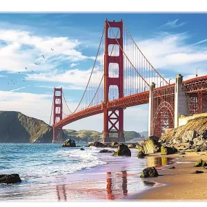 Puzzle 1000 elementów. Most Golden Gate, San Francisco, USA