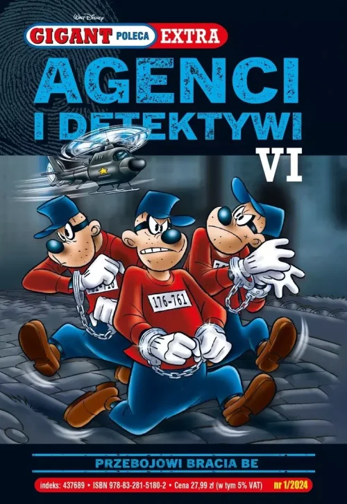 Gigant Poleca Extra. Agenci i Detektywi VI. Przebojowi Bracia Be. Tom 1/2024