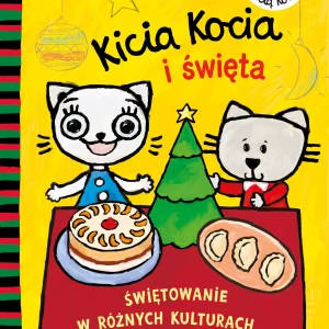 Kicia Kocia i święta. Kolorowanka