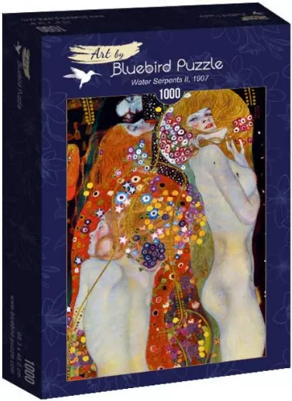 Puzzle 1000 elementów. Wodne serpentyny II, Gustav Klimt