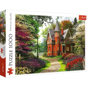 Puzzle 1000 elementów. Wiktoriański dom