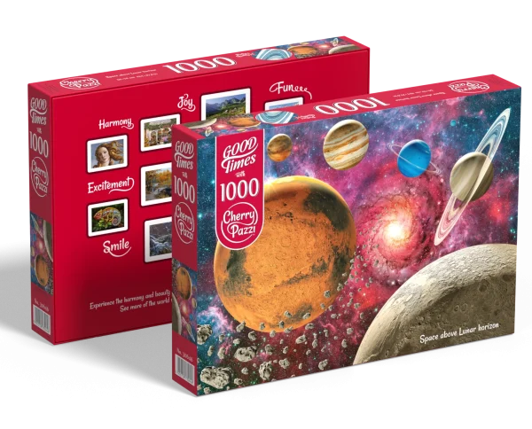 Puzzle 1000 elementów. Przestrzeń nad horyzontem księżycowym 30646
