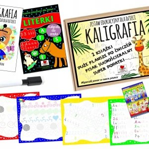 Kaligrafia. Zestaw edukacyjny dla dzieci