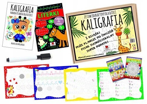 Kaligrafia. Zestaw edukacyjny dla dzieci