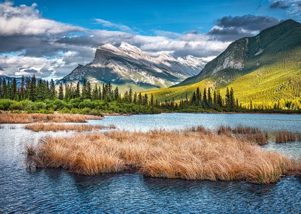 Puzzle 1000 elementów. Jezioro Vermilion, Park Narodowy Banff, Kanada 30165