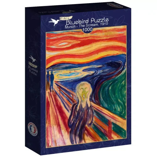 Puzzle 1000 elementów. Krzyk, Munch, 1910