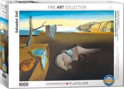 Puzzle 1000 elementów. Uporczywość pamięci, Salvador Dali