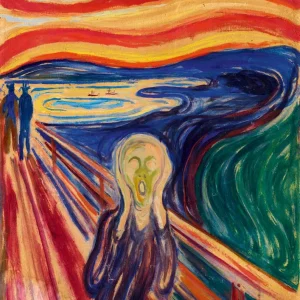 Puzzle 1000 elementów. Krzyk, Munch, 1910